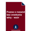 Pozew-o-rozwód-bez-orzekania-winy-wzór-pdf-doc-przyklad