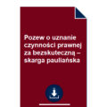 skarga-paulianska-pozew-wzor-pdf-doc
