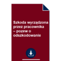 szkoda-wyrzadzona-przez-pracownika-pozew-o-odszkodowanie-pdf-doc