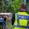 Badanie alkomatem przez Policje na komendzie