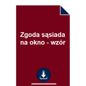 zgoda-sasiada-na-okno-wzor-pisma