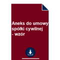 aneks-do-umowy-spolki-cywilnej-wzor-pdf-doc