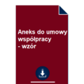 aneks-do-umowy-wspolpracy-wzor