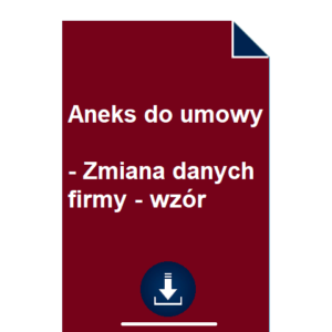 aneks-do-umowy-zmiana-danych-firmy-wzor-pdf-doc