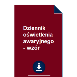 dziennik-oswietlenia-awaryjnego-wzor