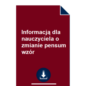 informacja-dla-nauczyciela-o-zmianie-pensum-wzor