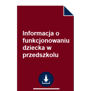 informacja-o-funkcjonowaniu-dziecka-w-przedszkolu