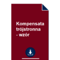 kompensata-trojstronna-wzor-doc-pdf