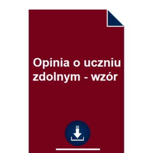 opinia-o-uczniu-zdolnym-wzor