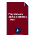 przykladowa-opinia-o-dziecku-wzor