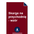 skarga-na-przychodnie-wzor-pdf-doc-przyklad