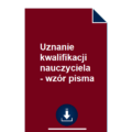 uznanie-kwalifikacji-nauczyciela-wzor-pisma