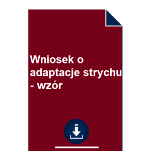 wniosek-o-adaptacje-strychu-wzor