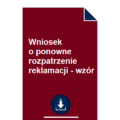 wniosek-o-ponowne-rozpatrzenie-reklamacji-wzor