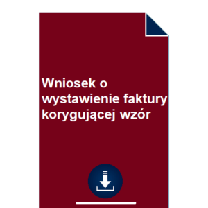 wniosek-o-wystawienie-faktury-korygujacej-wzor