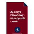 zyciorys-zawodowy-nauczyciela-wzor