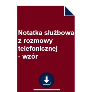 notatka-sluzbowa-z-rozmowy-telefonicznej-wzor-pdf-doc