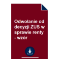 odwolanie-od-decyzji-zus-w-sprawie-renty-wzor