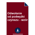 odwolanie-od-podwyzki-czynszu-wzor