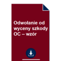 odwolanie-od-wyceny-szkody-oc-wzor