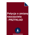 petycja-o-zmiane-nauczyciela-przyklad-wzor