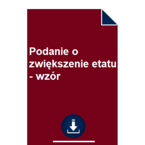 podanie-o-zwiekszenie-etatu-wzor