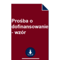 prosba-o-dofinansowanie-wzor