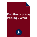 prosba-o-prace-zdalna-wzor