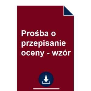 prosba-o-przepisanie-oceny-wzor