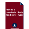 prosba-o-przeslanie-oferty-handlowej-wzor