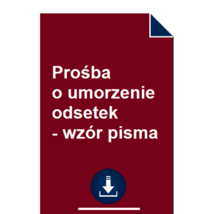 prosba-o-umorzenie-odsetek-wzor-pisma