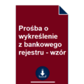 prosba-o-wykreslenie-z-bankowego-rejestru-wzor