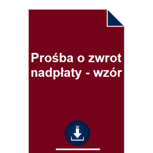 prosba-o-zwrot-nadplaty-wzor