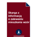 skarga-z-informacja-o-zalewaniu-mieszkania-wzor