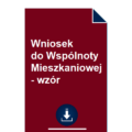 wniosek-do-wspolnoty-mieszkaniowej-wzor