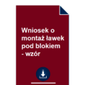 wniosek-o-montaz-lawek-pod-blokiem-wzor