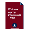 wniosek-o-progi-zwalniajace-wzor