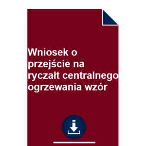 wniosek-o-przejscie-na-ryczalt-centralnego-ogrzewania-wzor