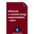 wniosek-o-remont-drogi-wojewodzkiej-wzor