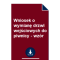 wniosek-o-wymiane-drzwi-wejsciowych-do-piwnicy-wzor