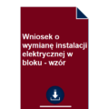 wniosek-o-wymiane-instalacji-elektrycznej-w-bloku-wzor