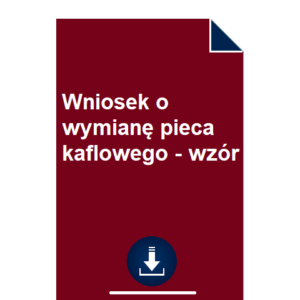 wniosek-o-wymiane-pieca-kaflowego-wzor