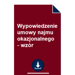 wypowiedzenie-umowy-najmu-okazjonalnego-wzor