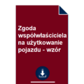 zgoda-wspolwlasciciela-na-uzytkowanie-pojazdu-wzor