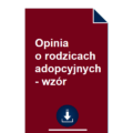 opinia-o-rodzicach-adopcyjnych-wzor-przyklad