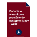 podanie-o-warunkowe-przejscie-do-nastepnej-klasy-wzor