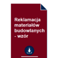 reklamacja-materialow-budowlanych-wzor