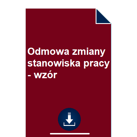odmowa-zmiany-stanowiska-pracy-wzor