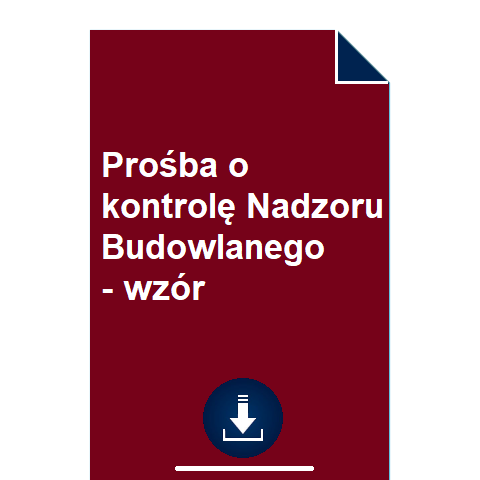 prosba-o-kontrole-nadzoru-budowlanego-wzor